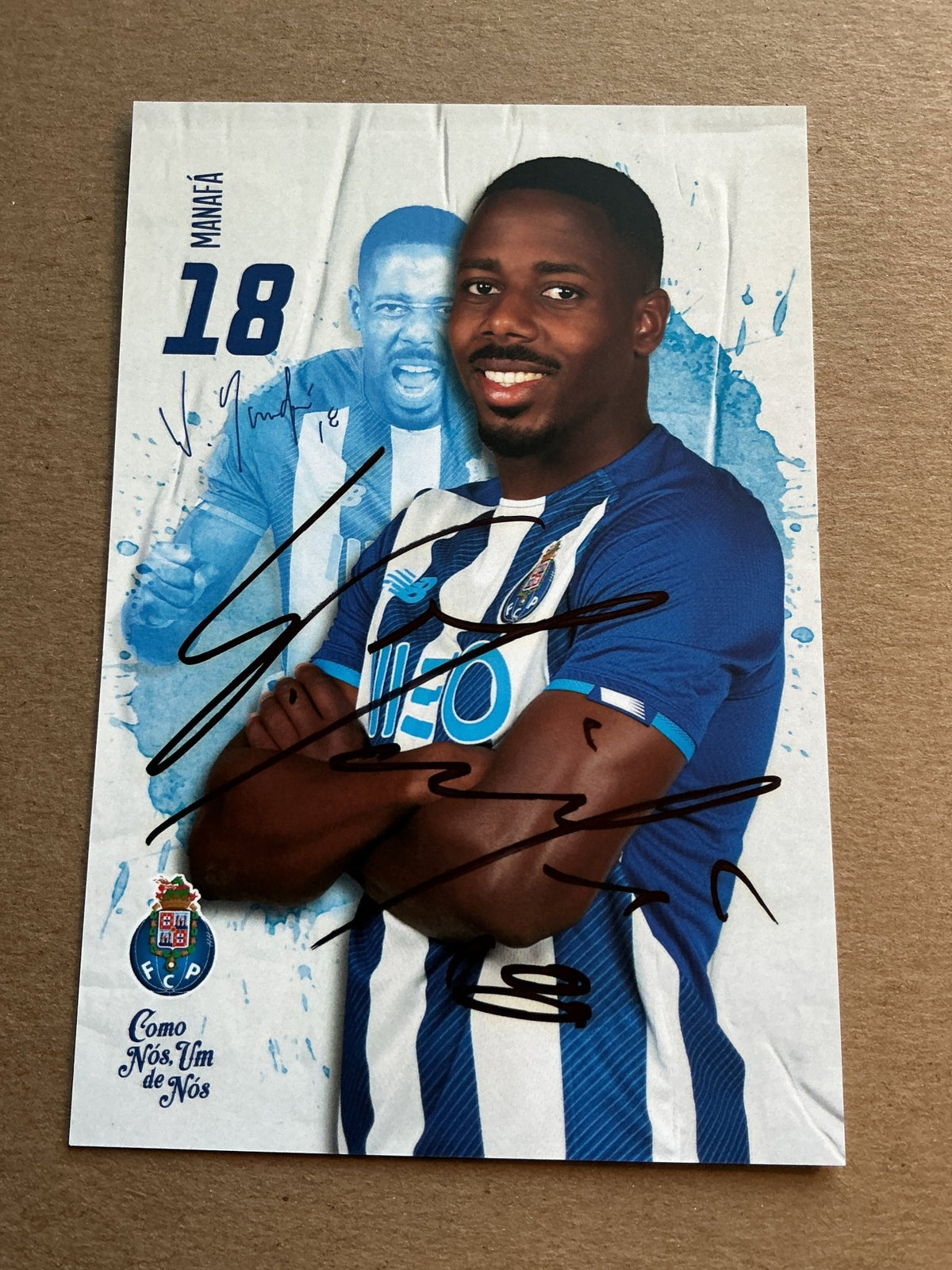 Wilson Manafá, Portugal 🇵🇹 FC Porto 2021/22 hand signed - Autographs-World