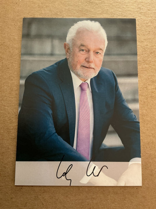 Wolfgang Kubicki, Germany 🇩🇪 Member of Parlament 2025 hand signed - Autographs-World