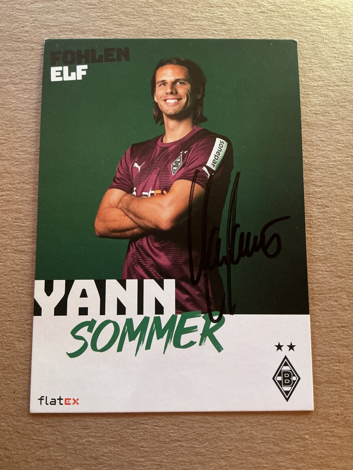 Yann Sommer, Switzerland 🇨🇭 Borussia Mönchengladbach 2022/23 hand signed - Autographs-World