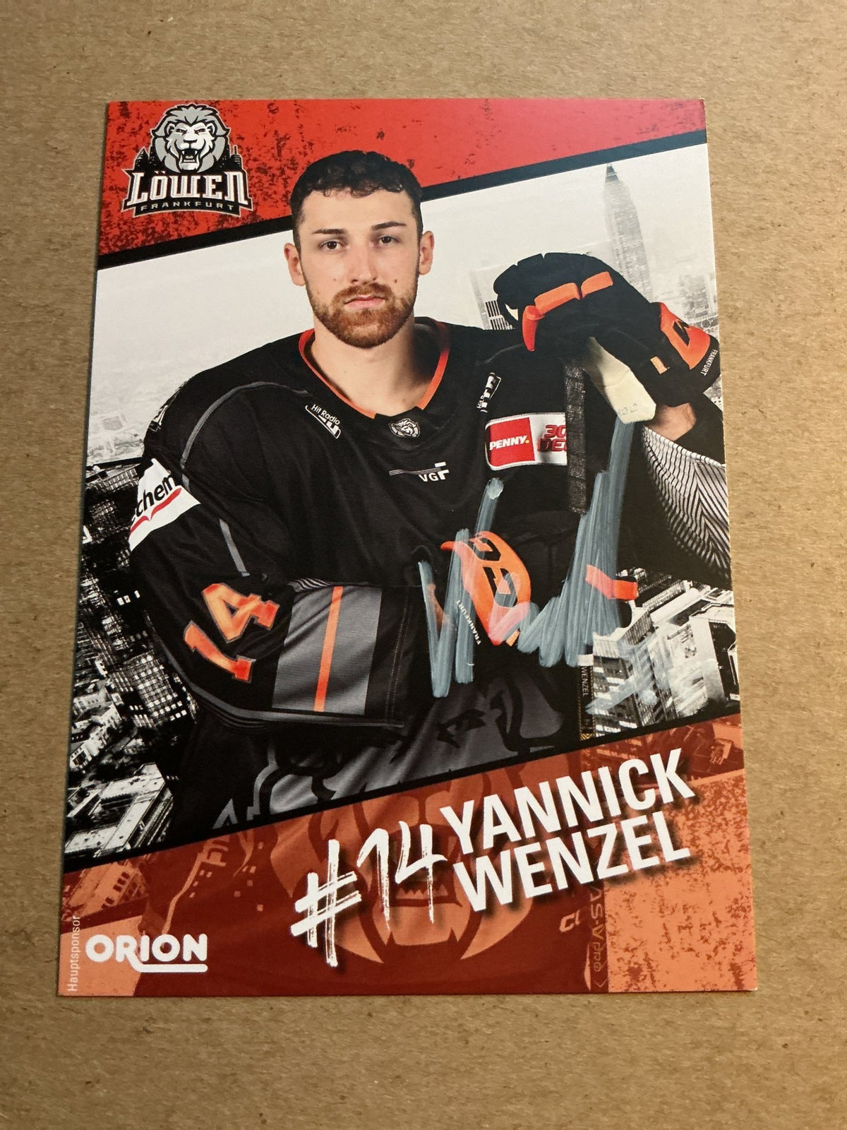 Yannick Wenzel, Germany 🇩🇪 Löwen Frankfurt 2023/24 hand signed - Autographs-World