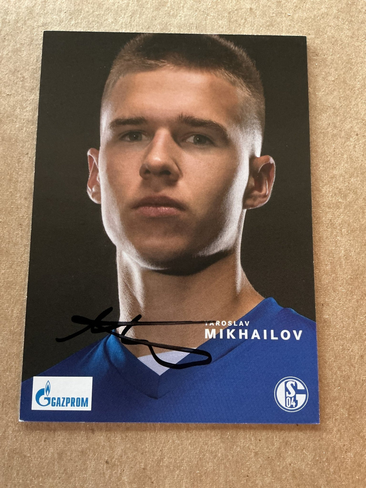 Yaroslav Mikhailov, Russia 🇷🇺 FC Schalke 04 2021/22 hand signed - Autographs-World