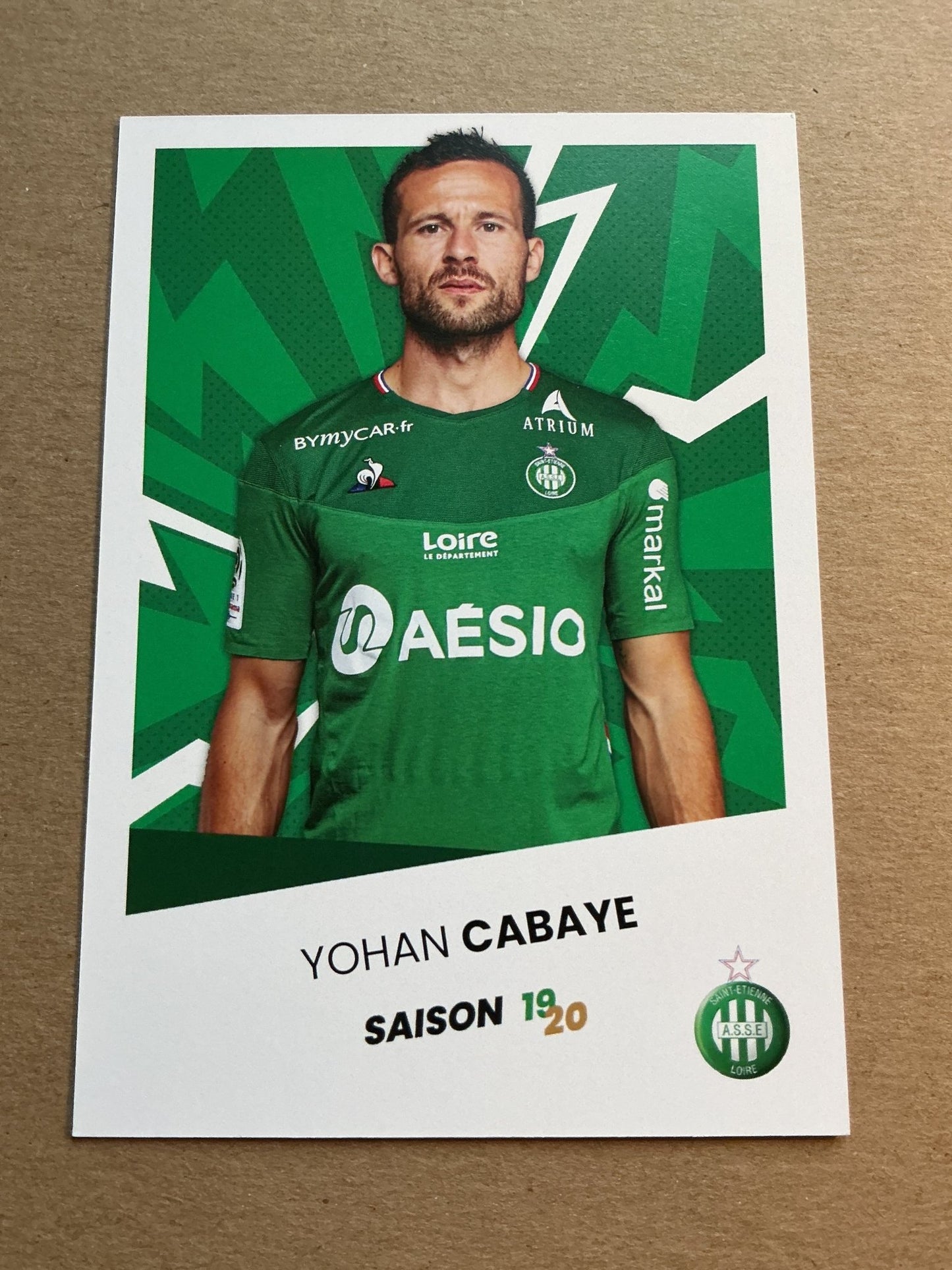 Yohan Cabaye, France 🇫🇷 AS Saint-Étienne 2019/20 hand signed - Autographs-World