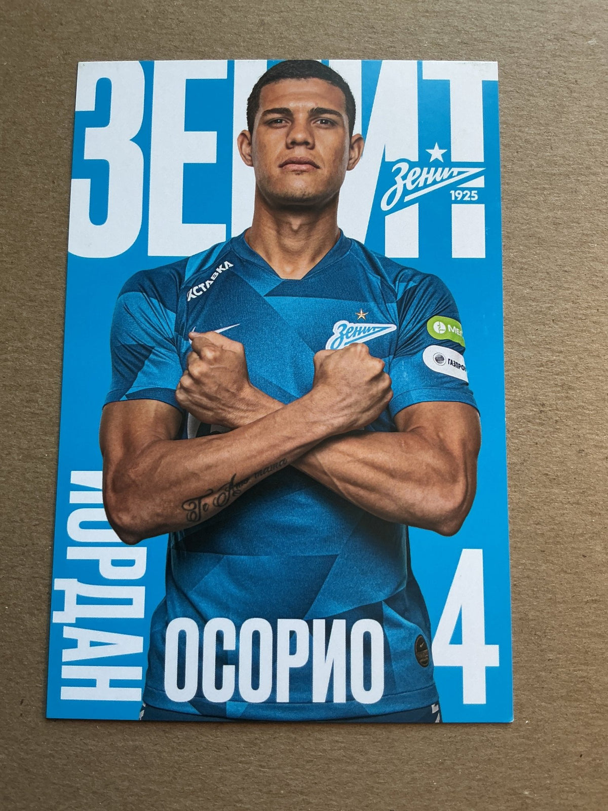 Yordan Osorio, Venezuela 🇻🇪 FC Zenit Saint Petersburg 2019/20 unsigned - Autographs-World