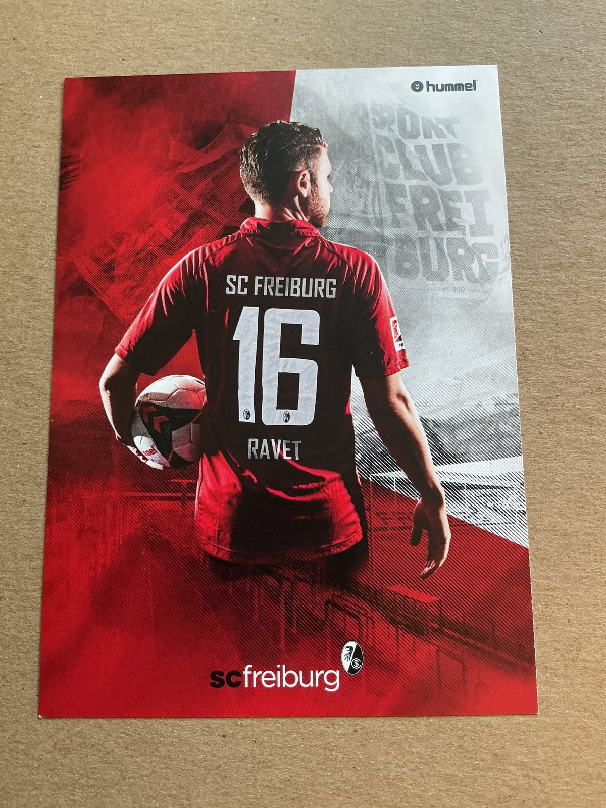 Yoric Ravet, France 🇫🇷 SC Freiburg 2019/20 hand signed - Autographs-World