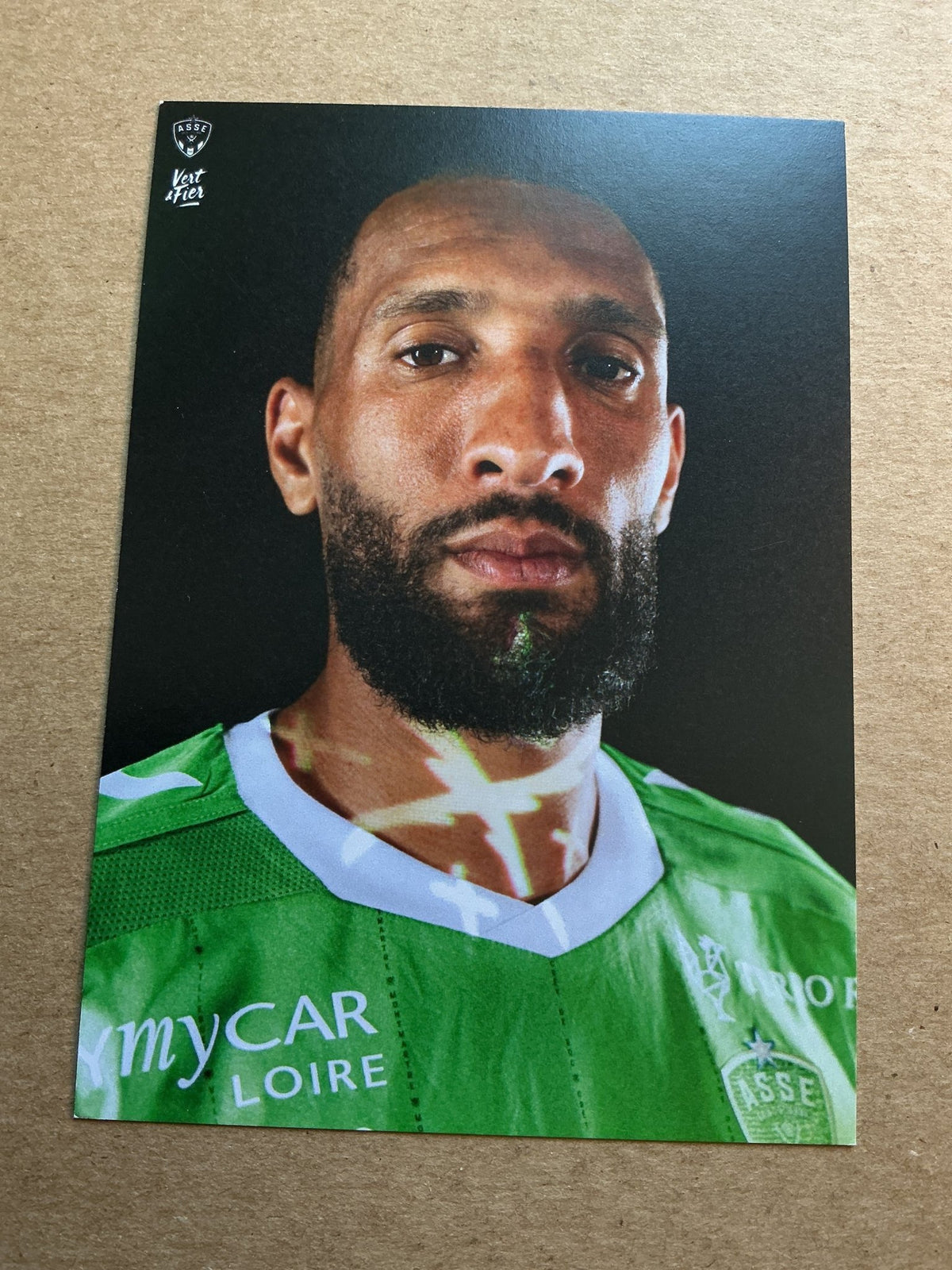 Yunis Abdelhamid, Morocco 🇲🇦 AS Saint-Etienne 2024/25 hand signed - Autographs-World