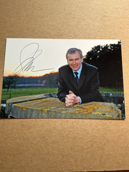 Yves Leterme, Belgium 🇧🇪 Prime Minister Politics hand signed - Autographs-World