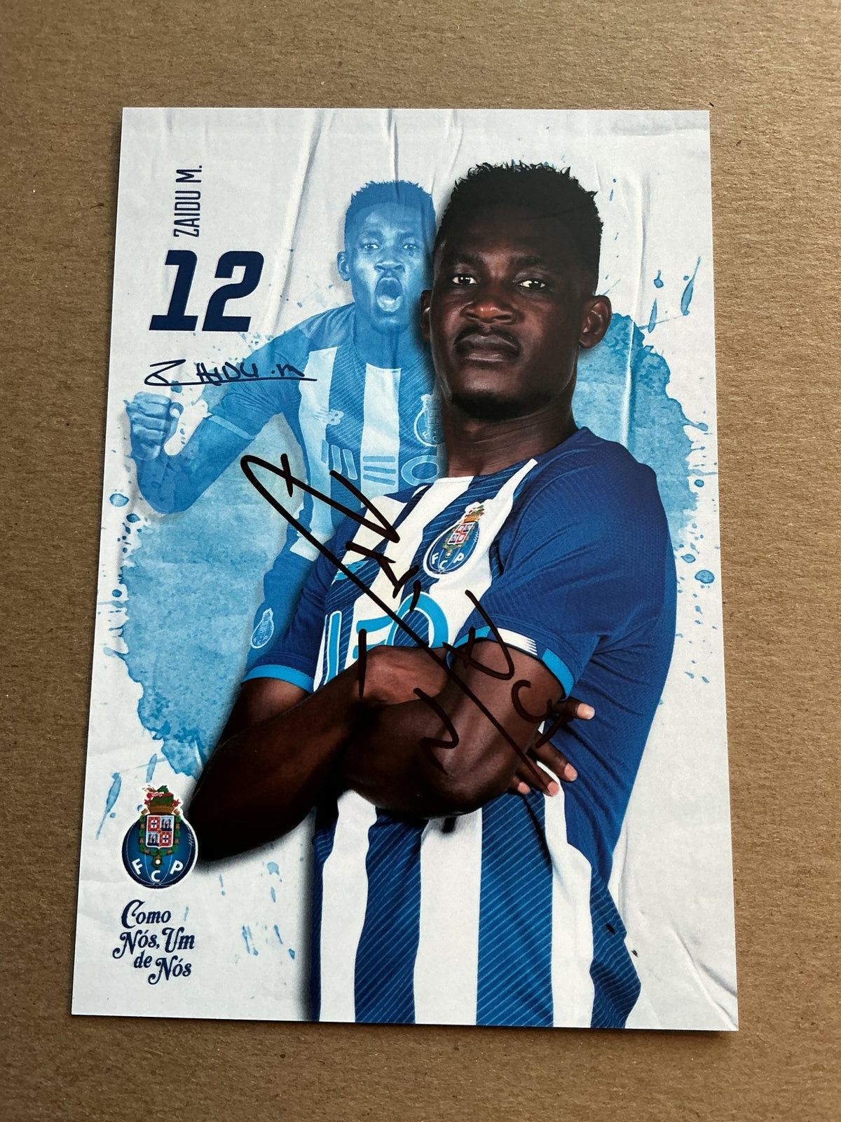 Zaidu Sanusi, Nigeria 🇳🇬 FC Porto 2021/22 hand signed - Autographs-World