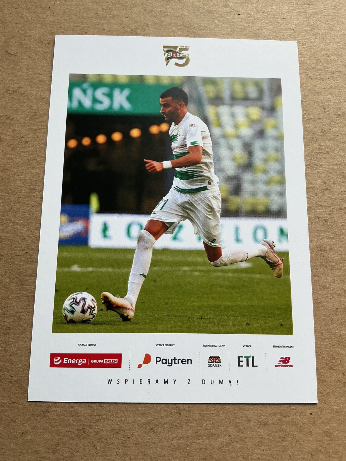 Žarko Udovičić, Serbia 🇷🇸 Lechia Gdansk 2020/21 hand signed - Autographs-World