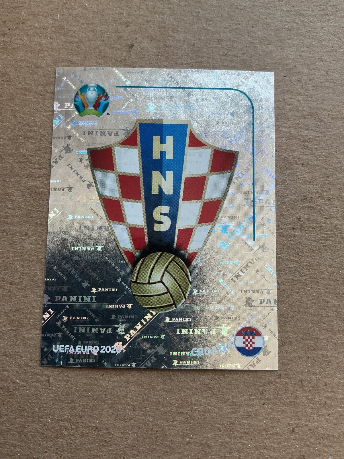Zlatko Dalić, Croatia 🇭🇷 UEFA Euro 2020 Panini hand signed - Autographs-World