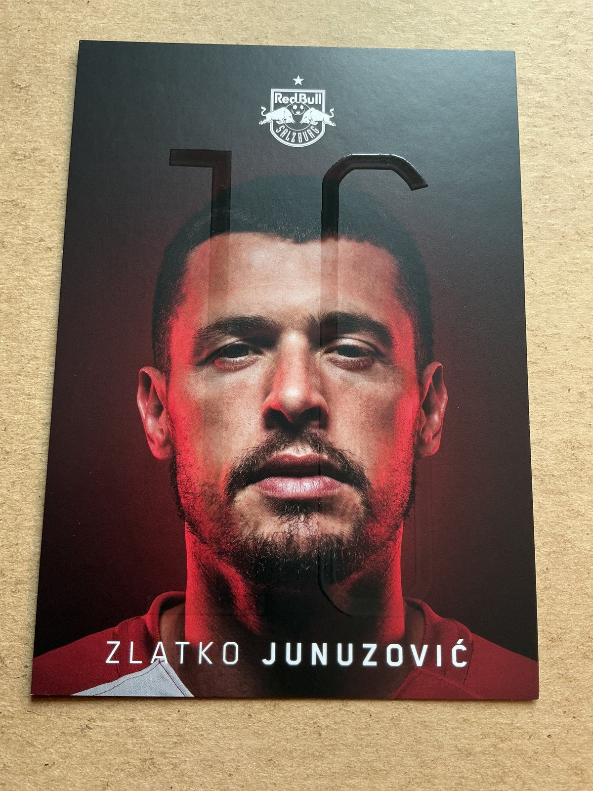 Zlatko Junuzović, Austria 🇦🇹 Red Bull Salzburg 2020/21 hand signed - Autographs-World