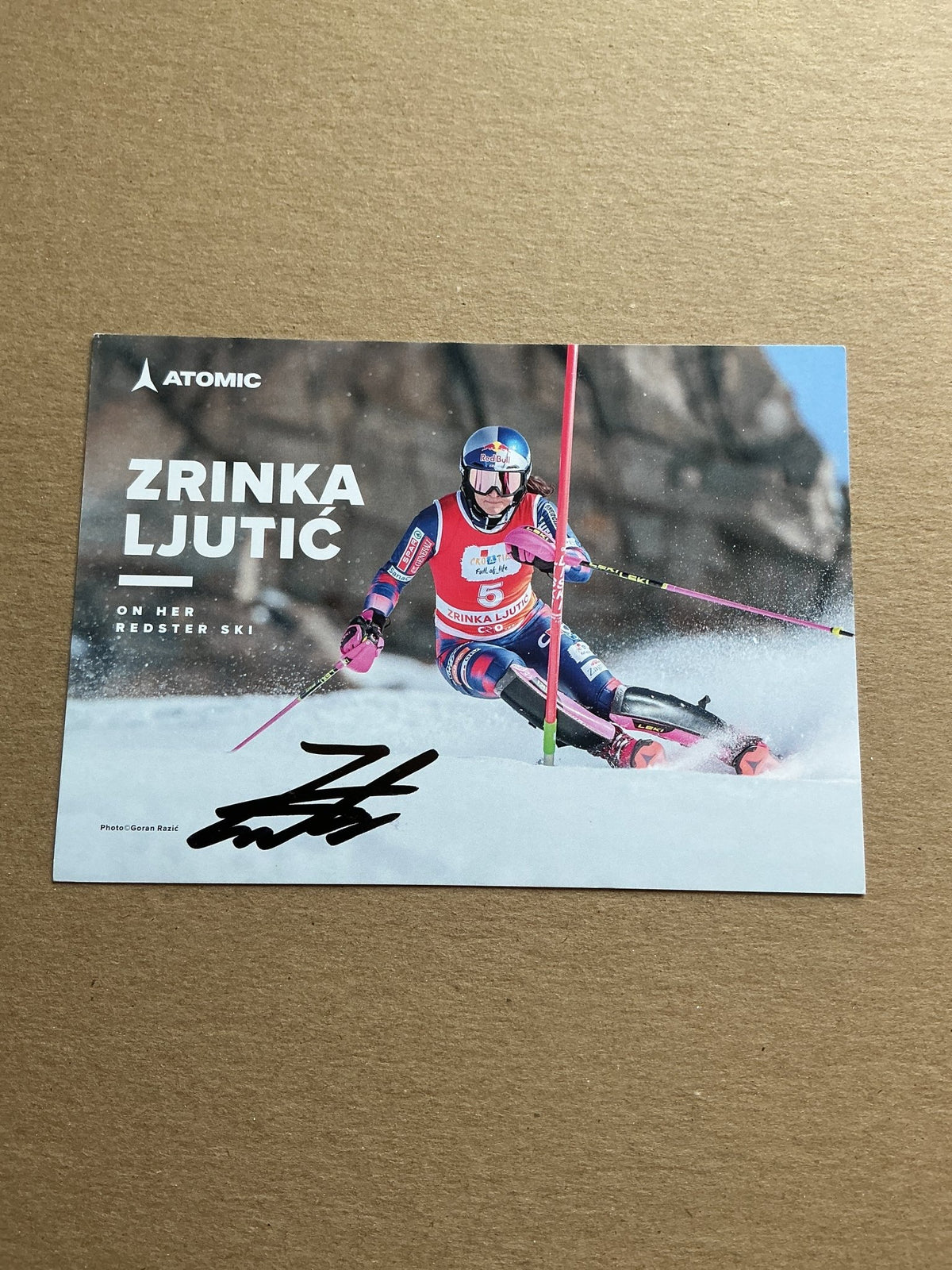 Zrinka Ljutic, Croatia 🇭🇷 Alpine Winter Sports 2024/25 hand signed - Autographs-World