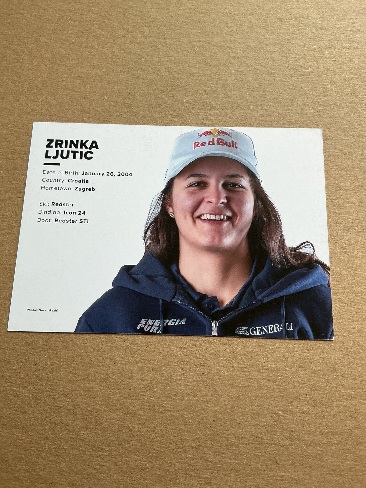 Zrinka Ljutic, Croatia 🇭🇷 Alpine Winter Sports 2024/25 hand signed - Autographs-World