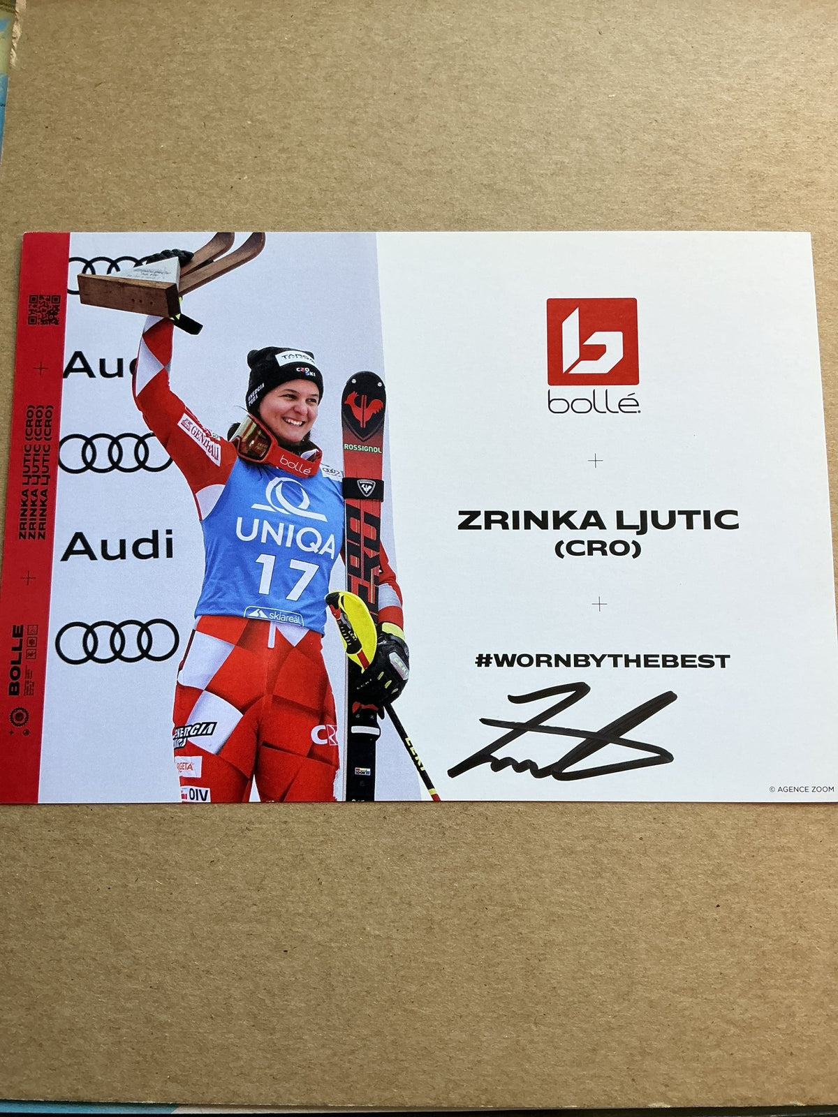 Zrinka Ljutic, Croatia 🇭🇷 Alpine Winter Sports 2024/25 hand signed - Autographs-World