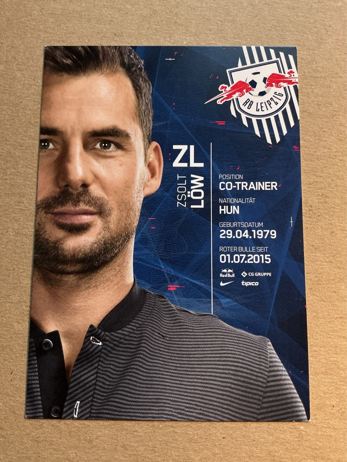 Zsolt Löw, Hungary 🇭🇺 RB Leipzig 2017/18 hand signed - Autographs-World