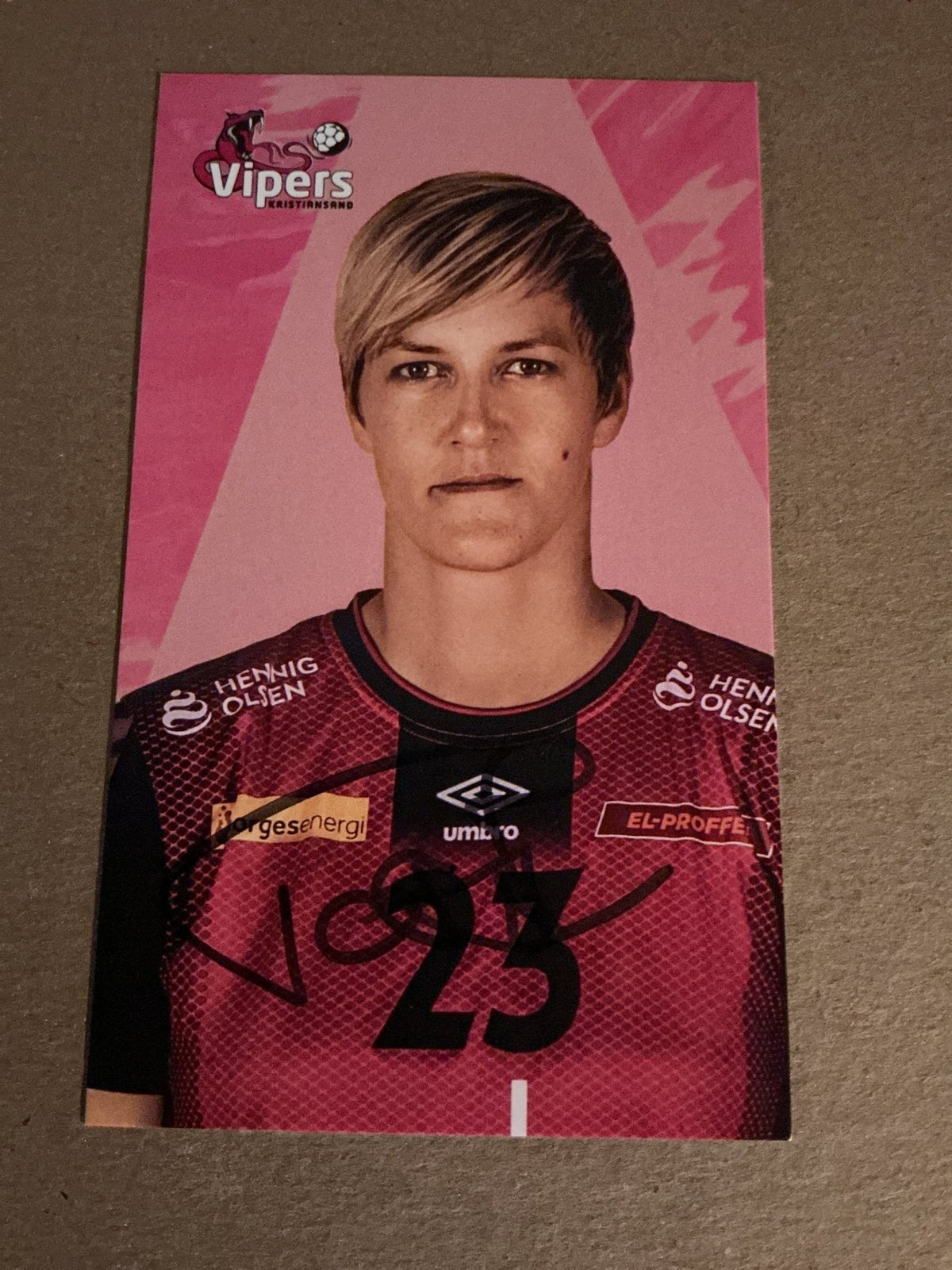 Zsuzsanna Tomori, Hungary 🇭🇺 Handball Vipers 2021/22 hand signed - Autographs-World